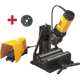 Mașină de tăiat țevi REMS Cento Basic + rolă Cu-INOX – 1200 W, Ø 8–108 mm