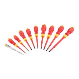 Set șurubelnițe izolate Stanley STHT60032-0 – VDE, 1000 V, cu tester