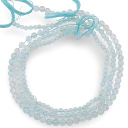 Sirag Apatit light sfere 4-6mm, 33cm