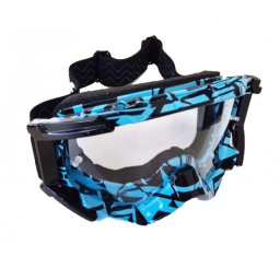 Ochelari ATV / Enduro / Motor Cross (albastrii)