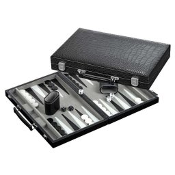 Joc de table Philos Mediu, piele sintetică neagră 388 x 236 mm