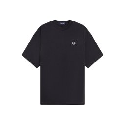 FRED PERRY T-Shirt Oversized M3481 102 black