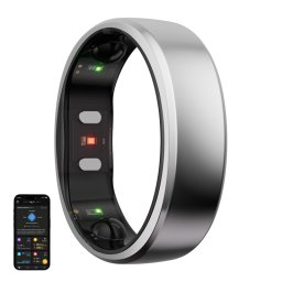 Smartring RingConn Gen 2 (marimea 6, argintiu)