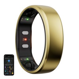 Smartring RingConn Gen 2 (marimea 11, auriu)