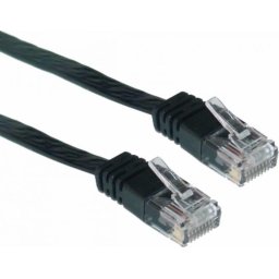 Cablu. Utp Patch Cord Cat. 6, 3m Gembird, "Pp6u-3m/Bk" Negru