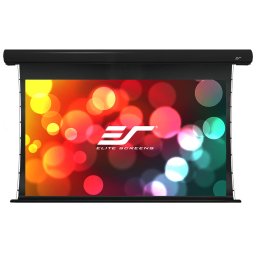 Ecran proiectie electric perete/tavan, 243.8 x 137.2 cm, Tensionat, EliteScreens Saker SKT110UHW-E12, 16:9, Drop 30cm,