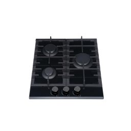 Plita incorporabila MPM 45 GMH 16, Gaz, 3 zone de gatit, 45 cm, Negru