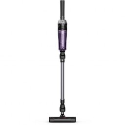 Aspirator vertical Rowenta X-Nano RH1128WO, 2 in 1, 100W, putere de aspirare 20 Air Watts, autonomie 40 min, tehnologie ciclonica, Negru/Violet