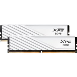 Kit dual memorie RAM ADATA XPG Lancer Blade,Capacitate 32GB DDR5 (2x 16 GB), Frecventa 6000, CL - 30, Alb