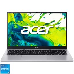 Laptop Acer Aspire Lite 15 AL15-72P-595Y cu procesor Intel® Core™ i5-13500H, Display 15,6" Full HD (1920x1080), IPS, Memorie RAM 16GB DDR5, Capacitete 512GB SSD, Placa video integrata Intel® Iris® Xe Graphics, No OS, Pure Silver (INT Keyboard)