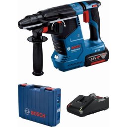 Ciocan rotopercutor Bosch GBH 187-LI Professional, 2.4 J, SDS Plus, Motor fara perii