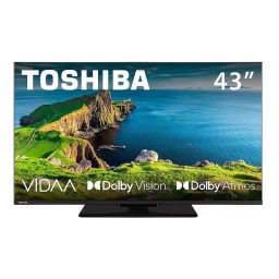 Televizor LED Toshiba 109 cm 43" 43UV3F63DG, Ultra HD 4K, Smart TV, WiFi, CI+,Negru