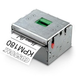 Imprimanta de etichete Custom KPM180H, Direct termic, 200 dpi, Latime printabila maxim 80 mm, RS232, USB, Ethernet