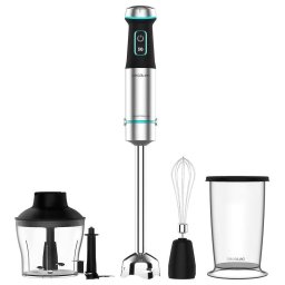 Blender vertical Cecotec Power TitanBlack 1200 XL Cream&Crush, 0.8L, 1200W, Argintiu