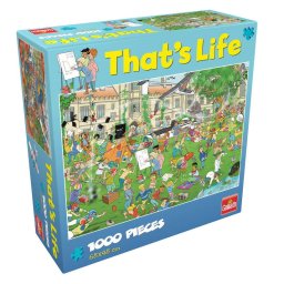 Puzzle Cauta si Gaseste - La scoala, 1000 piese- Goliath