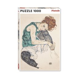 Puzzle Piatnik, Seated Woman - Egon Schiele, 1000 piese