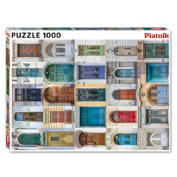Puzzle Piatnik, Vienna Art Nouveau Doors, 1000 piese