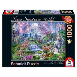 Puzzle Schmidt: Steve Sundram - Viata in padure, 1000 piese