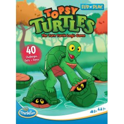 Joc educativ Thinkfun - Flip NPlay, Topsy Turtles, 8+ ani