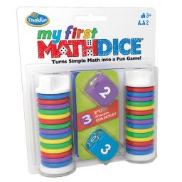 Joc educativ Thinkfun- My First Math Dice, 3+ ani