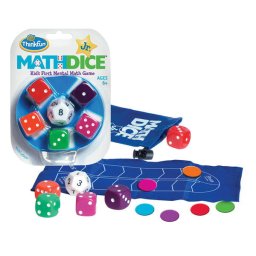 Joc educativ Thinkfun - Math Dice Jr, 6+ ani