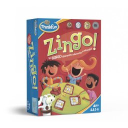 Joc de potrivire Thinkfun - Zingo! Un bingo distractiv, interactiv si educativ, limba romana, 4+ ani
