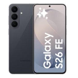 Telefon Mobil Samsung Galaxy S26 FE, Procesor Exynos 2500 Deca-core, Dynamic LTPO AMOLED 2X 6.7", 8GB RAM, 128GB Flash, Camera Tripla 50 + 8 + 12 MP, Wi-Fi, 5G, Dual SIM, Android, Negru