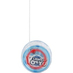 Yo-Yo cu lumini diametru 6.2 cm Grafix GR550001, Varsta 6 ani, Albastru