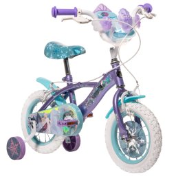 Bicicleta pentru copii HUFFY 22974W - Disney FROZEN, dimensiune cadru, 12 inch, cu roti ajutatoare, 3-5 ani