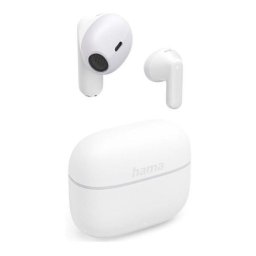 Casti True Wireless Hama Freedom Light II, Bluetooth, Microfon, Alb