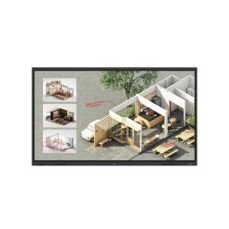 Monitor / Display interactiv LG Touch CreateBoard Standard 86TR3DQ-B, 86", 218cm, 4K, Android 14.0, EDLA, Negru