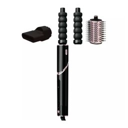 Ondulator Multistyler Shark 3in1 FlexStyle HD426EU, 1400W, 3 setari temperatura, 3 moduri coafare, Functie Cool Shot, Negru-Roz
