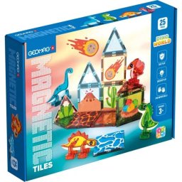 Geomag: Plăci magnetice – joc de construit lumea dinozaurilor