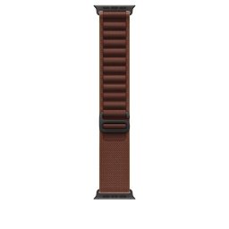 Curea pentru Apple Watch 49mm Burgundy Alpine Loop - Large - Black Titanium Finish