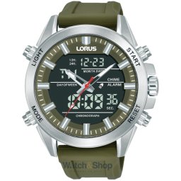 Lorus Lorus RW669AX9 Mens Watch Analog-Digital Alarm Chronograph 45mm 10ATM RW669AX9