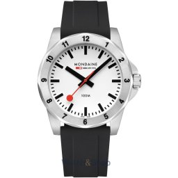 Mondaine Mondaine MSN.4211B.RB Mens Watch Numeri 42mm 10ATM MSN.4211B.RB