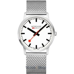 Mondaine Mondaine A638.30350.16SBZ Mens Watch Simply elegant 40mm 3ATM A638.30350.16SBZ