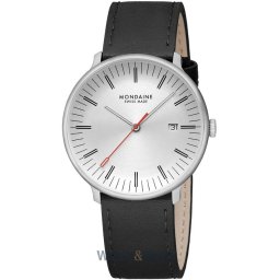 Mondaine Mondaine MLE.41210.LBV Mens Watch Doppio 41mm 5ATM MLE.41210.LBV