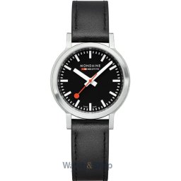 Mondaine Mondaine MST.34020.LBV.SET Ladies Watch Stop2go 34mm 3ATM MST.34020.LBV.SET