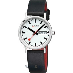 Mondaine Mondaine A667.30314.11SBBV Classic SBB Day-Date vegan 36mm 3ATM A667.30314.11SBBV