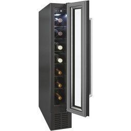 Aparate Frigorifice Candy CCVB 15/1 Wine Cooler, Built-in, Bottles Capacity 7, Black