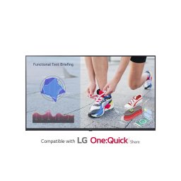 Display profesional 43" 43UL3J-M 4K UHD 3840 x 2160 300 cd/m² boxe incorporate Albastru