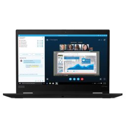 Laptop Lenovo ThinkPad X13 Yoga Gen 1 Refurbished, I5 10310U, 16 GB RAM, 256 GB SSD NVMe, Ecran 13,3", Windows 11 Pro, 2 in 1, Stylus Pen, Touchscreen, Webcam, Tastatura US/UK, Stare Corecta