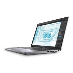 Laptop Dell Precision 3561 Refurbished, I5 11500H, 16 GB RAM, 512 GB SSD NVMe, Placa video NVIDIA T600, Ecran 15,6", Windows 11 Pro, Webcam, Tastatura US/UK, Stare Corecta