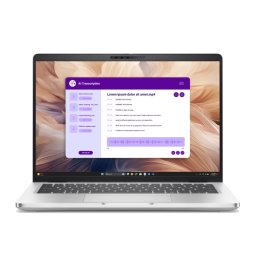 Laptop Dell Pro 14 Plus PB14250 Refurbished, Core Ultra 5 238V, 32 GB RAM, 256 GB SSD NVMe, Ecran 14", Windows 11 Pro, Touchscreen, Webcam, Tastatura US/UK, Stare Corecta