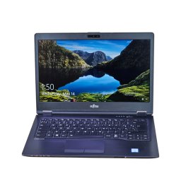 Laptop Fujitsu Lifebook U748 Refurbished, I5 8350U, 8 GB RAM, 256 GB SSD, Ecran 14", Windows 11 Pro, Webcam, Tastatura US/UK, Stare Buna