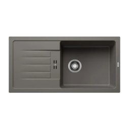 527267 Blanco Favum XL 6 - Chiuvetă silgranit, 86x44 cm, gri