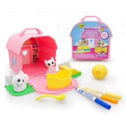 Crayola Washimals: Color and Wash - Set de joacă Locul de joacă