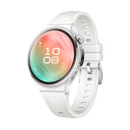 HUAWEI WATCH 6 42mm White Silver Aluminum Alloy Case White Composite Strap
