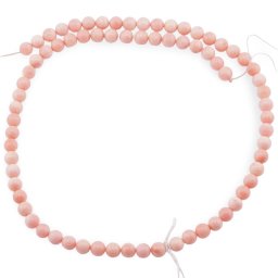 Sirag Coral roz sfere 5,5mm, 40cm